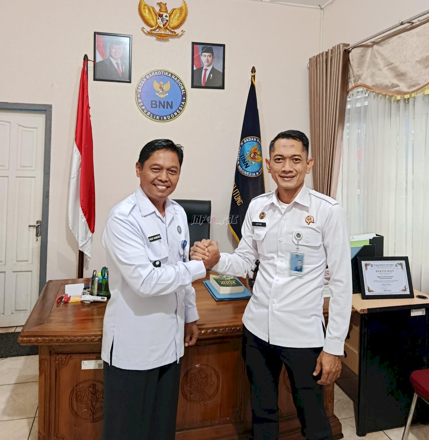 Bapas Tanjungpandan dan BNNK Belitung Perkuat Sinergi Pembimbingan Klien Pascarehabilitasi