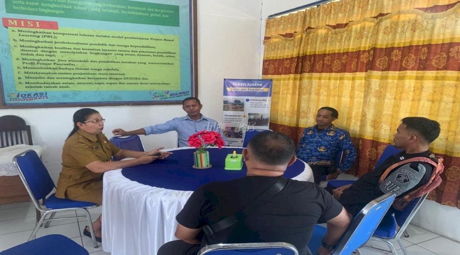 Lapas Saumlaki Koordinasi dengan SMK Negeri 6 Saumlaki dalam Bidang Mebel dan Otomotif