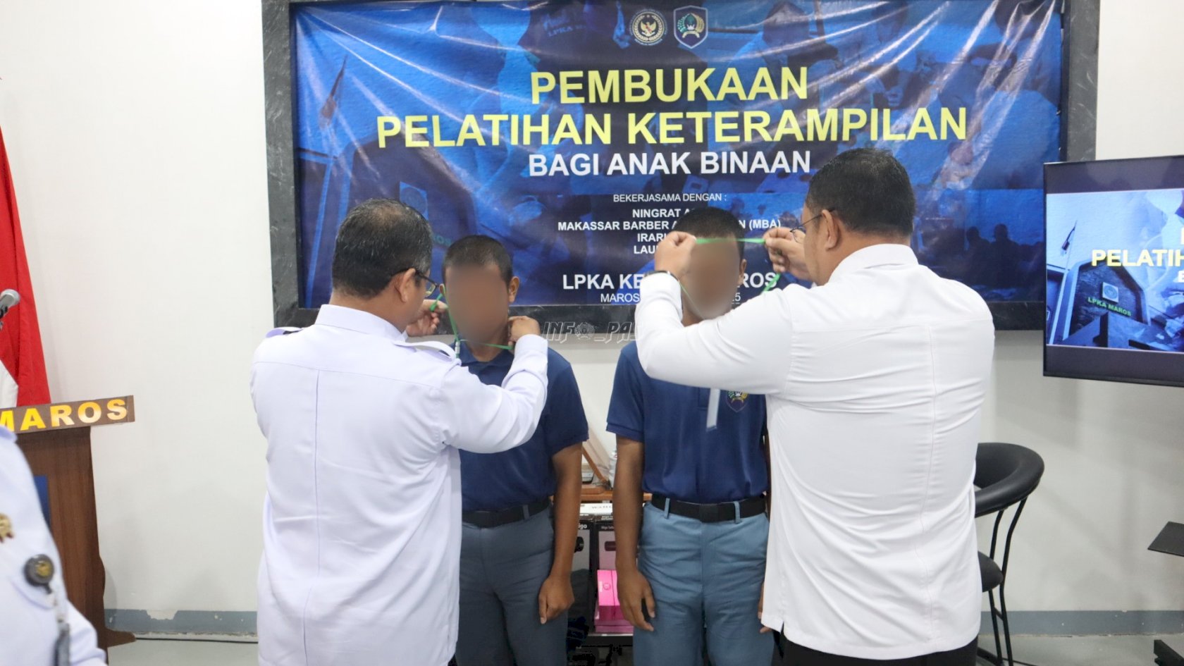 Kanwil Ditjenpas Sulsel Dorong LPKA Maros Tingkatkan Pembinaan Anak Lewat Pelatihan Keterampilan