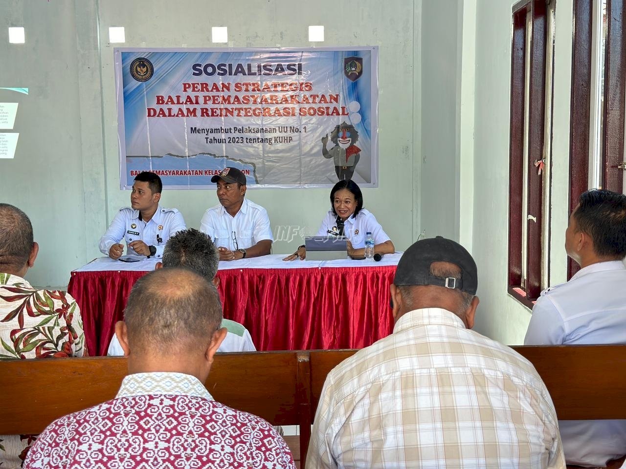Bapas Ambon Sosialisasikan KUHP Baru, Ajak Masyarakat Dukung Reintegrasi Sosial