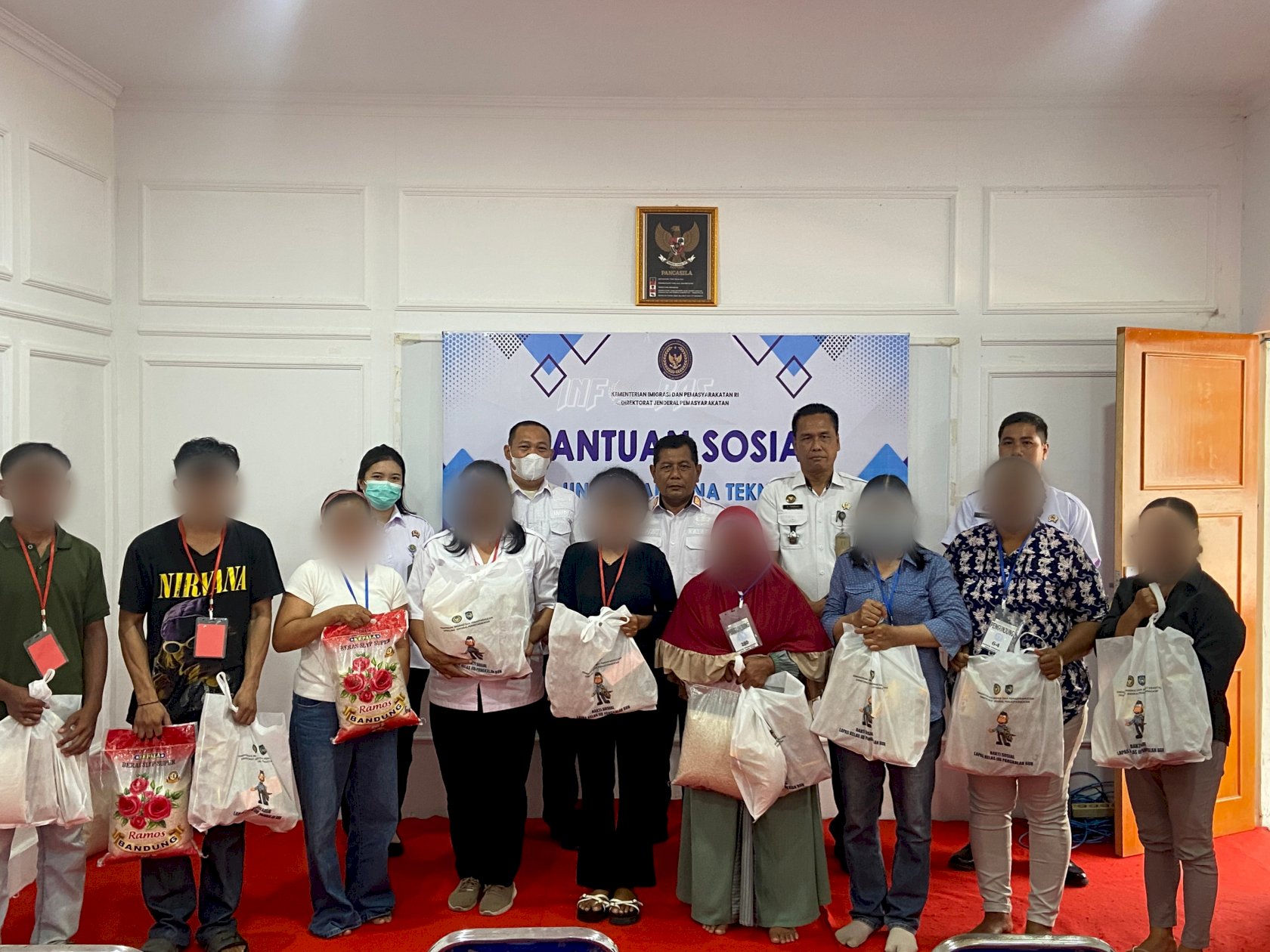 Lapas Pangkalan Bun Salurkan Bantuan Sosial, Wujud Kepedulian Tanpa Diskriminasi