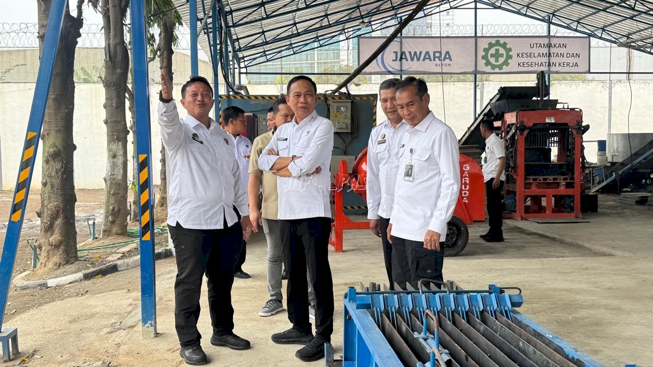Pembinaan Produktif Lapas I Tangerang Tuai Apresiasi Irjen Imipas