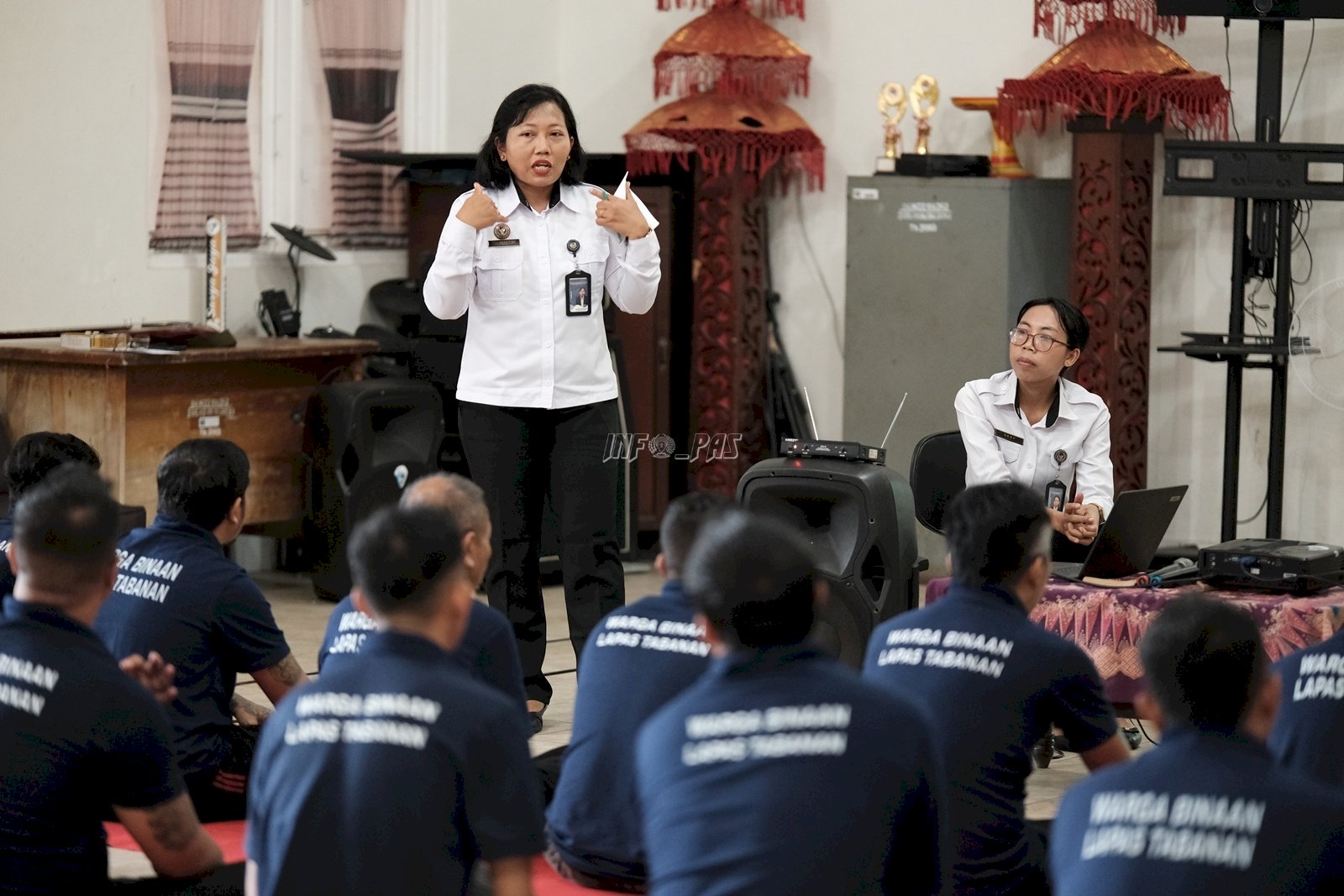 Akselerasi Layanan Kesehatan, Lapas Tabanan Latih 15 Warga Binaan Jadi Kader