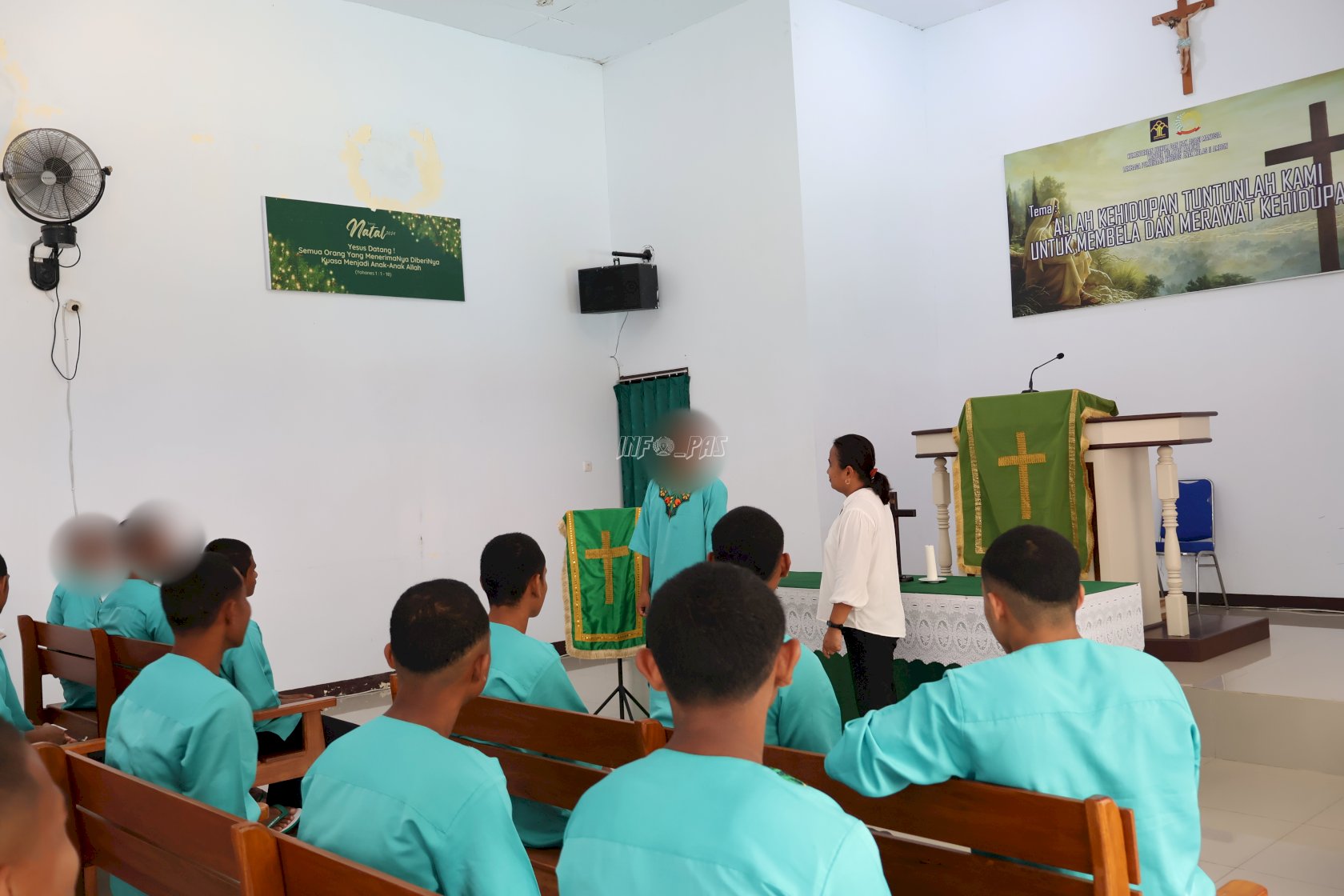 LPKA Ambon Perkuat Karakter Anak Binaan Lewat Pendalaman Alkitab