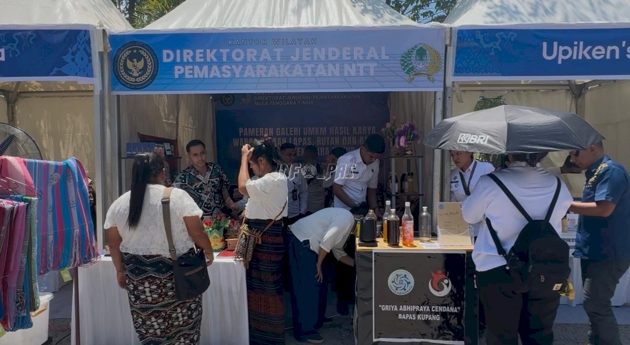Kemenimipas dan KemenUMKM Sinergi Perkuat Produk Warga Binaan di NTT