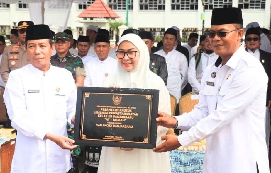 Diresmikan Wali Kota, Pesantren Khusus Lapas Banjarbaru Siap Bina Mental dan Spiritual Warga Binaan