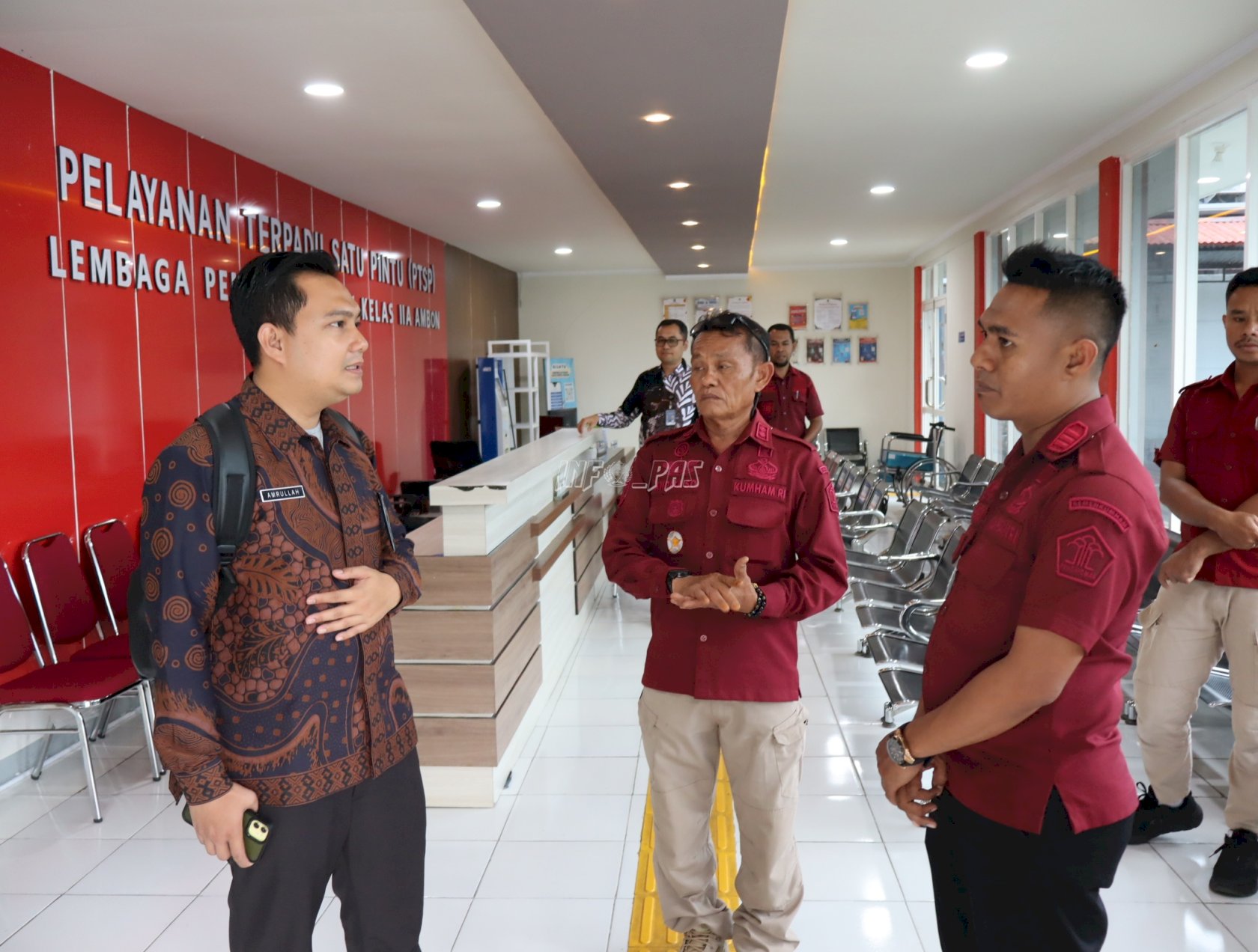 Dorong Peningkatan Layanan Publik, Lapas Ambon Peroleh Pendampingan Tim Penilaian Maladministrasi