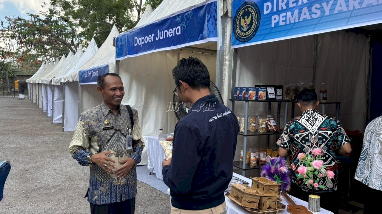 UMKM La’Bua Lapas Atambua Tampil di Festival Kemudahan dan Pelindungan Usaha Mikro NTT
