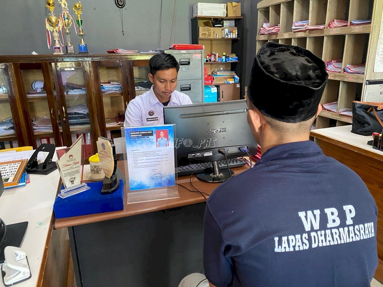 Warga Binaan Baru Jalani Registrasi dan Orientasi, Lapas Dharmasraya Pastikan Program Pembinaan Tepat