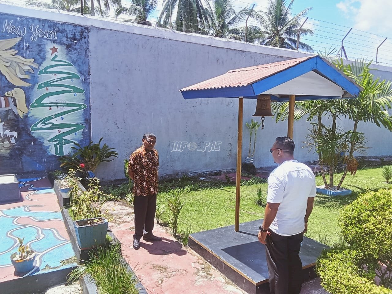 Rutan Masohi Perkuat Kewaspadaan Lewat Kontrol Keliling Pengamanan