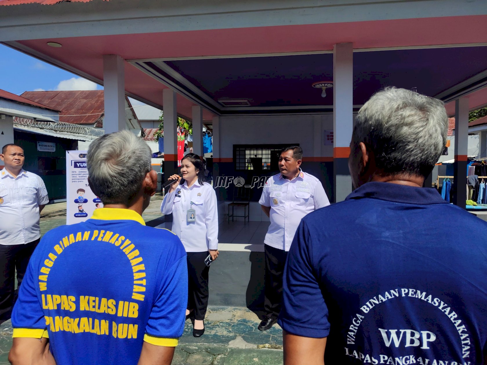 Lapas Pangkalan Bun Gelar Promkes ISPA, Warga Binaan Dapat Edukasi dan Masker Gratis
