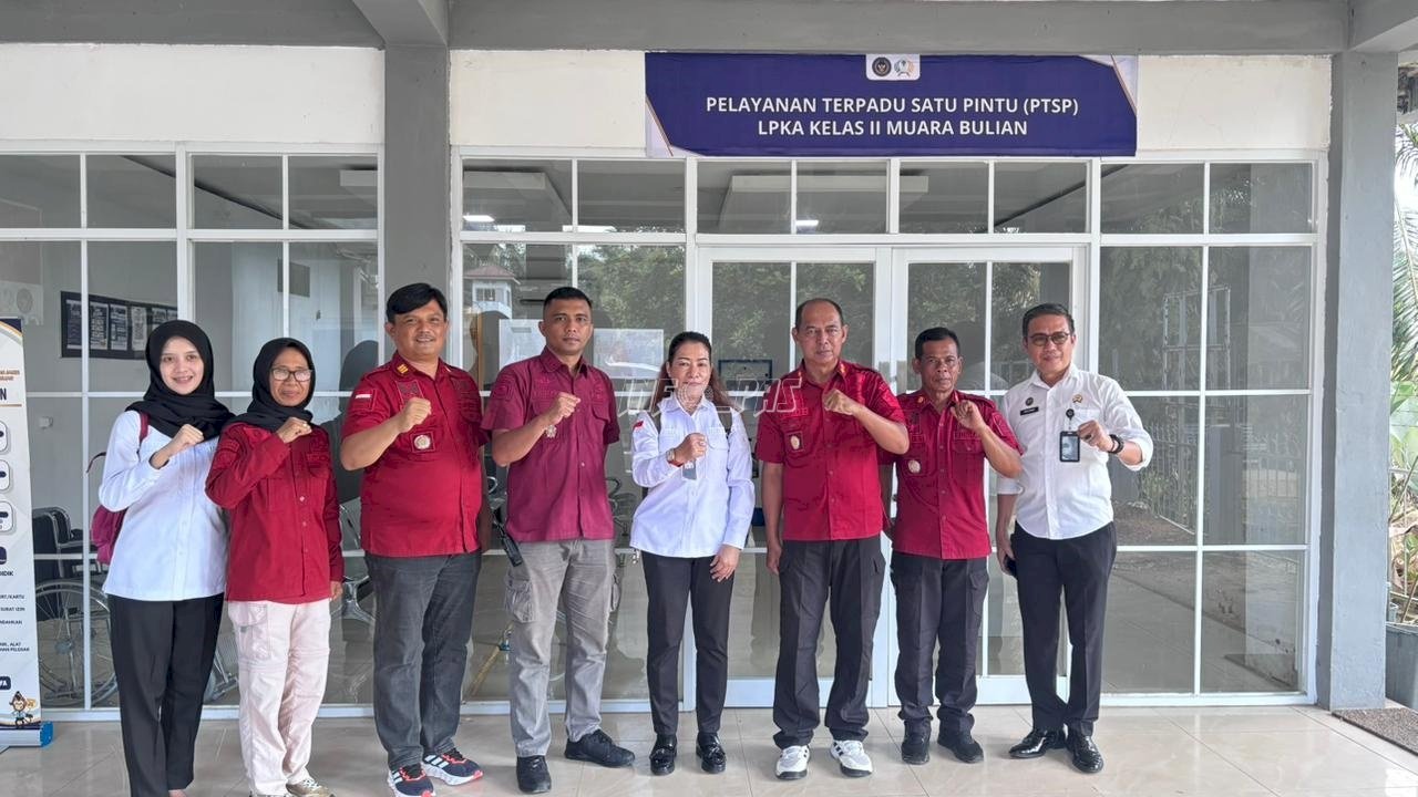 Tingkatkan Kualitas Layanan, LPKA Muara Bulian Terima Kunjungan Tekforma Ditjenpas