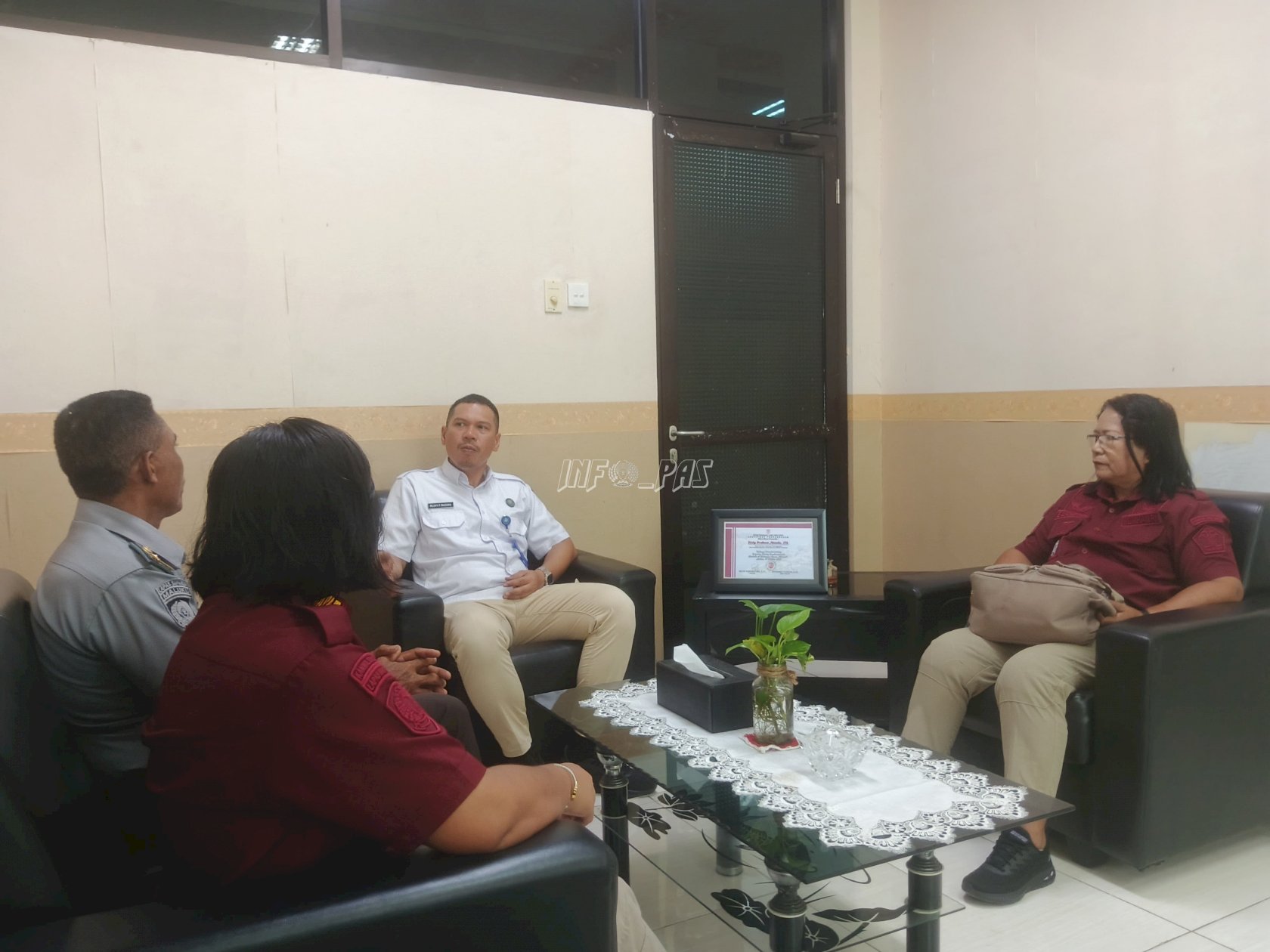 Lapas Saparua dan BNN Maluku Perkuat Sinergi P4GN