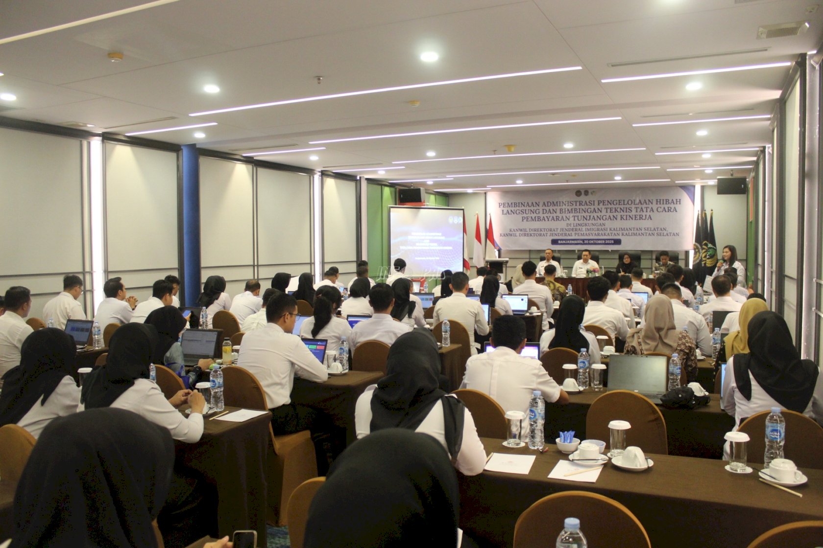 Kanwil Ditjenpas Kalsel Tingkatkan Kompetensi Aparatur Lewat Bimtek Keuangan