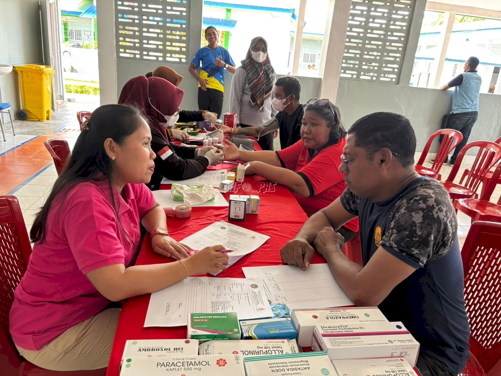 Rutan Masohi Gelar Pemeriksaan Kesehatan Gratis bagi Pegawai