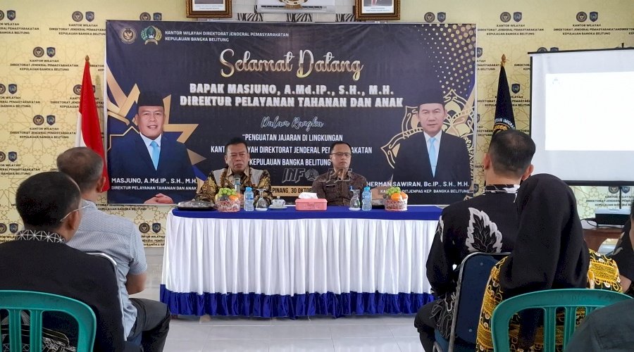  Arahan Diryantah Jadi Motivasi Tingkatkan Kinerja dan Disiplin Petugas Lapas Pangkalpinang