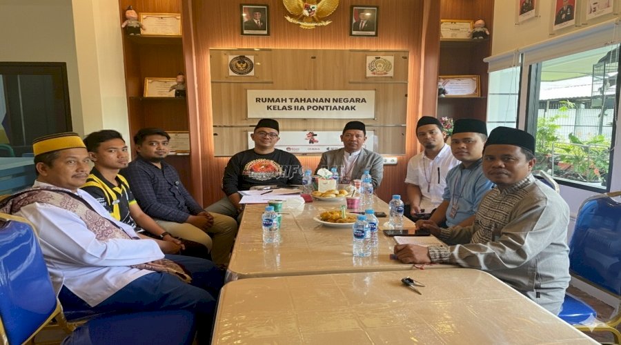 Perkuat Kepribadian Warga Binaan, Rutan Pontianak Evaluasi Program Pesantren Taubatan Nasuha