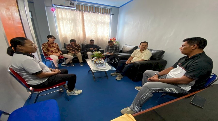 Inventarisasi dan Pengamanan Aset Negara, Lapas Namlea Terima Kunjungan KPKNL Ambon