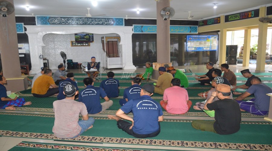 Lapas Narkotika Muara Sabak Bina Kepribadian Warga Binaan dengan Kajian Keagamaan