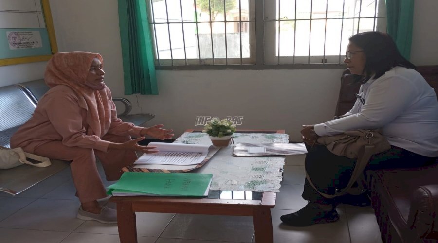 Perkuat Layanan Kesehatan, Lapas Saparua Bahas Perizinan Klinik dengan Dinkes Kab. Maluku Tengah