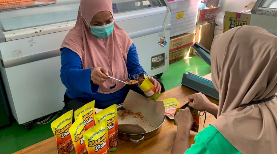 Bawang Goreng Khas Palu Buatan Warga Binaan Lapas Perempuan Siap Rambah Pasar UMKM