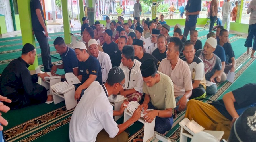 Lapas Jambi Gelar Program Jaula dan Belajar Mengaji di Blok D2 dan B2