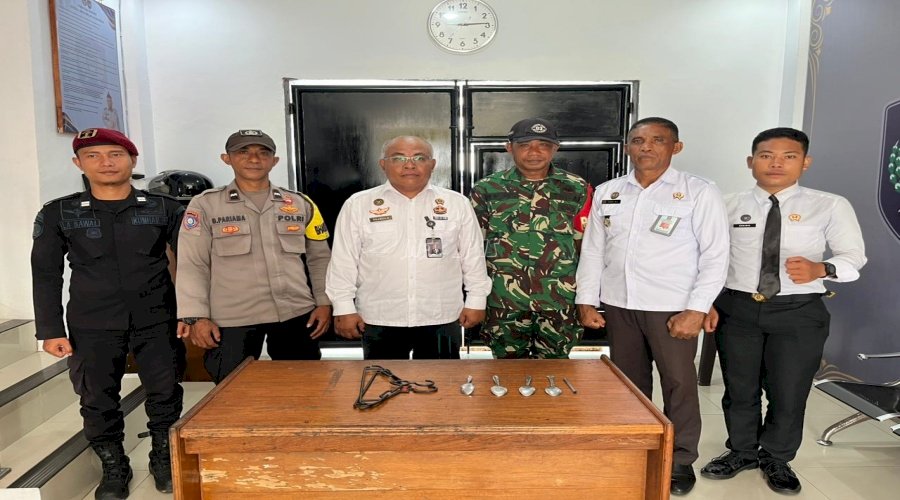  Gelar Sidak Gabungan, Lapas Saparua Cegah Peredaran Barang Terlarang