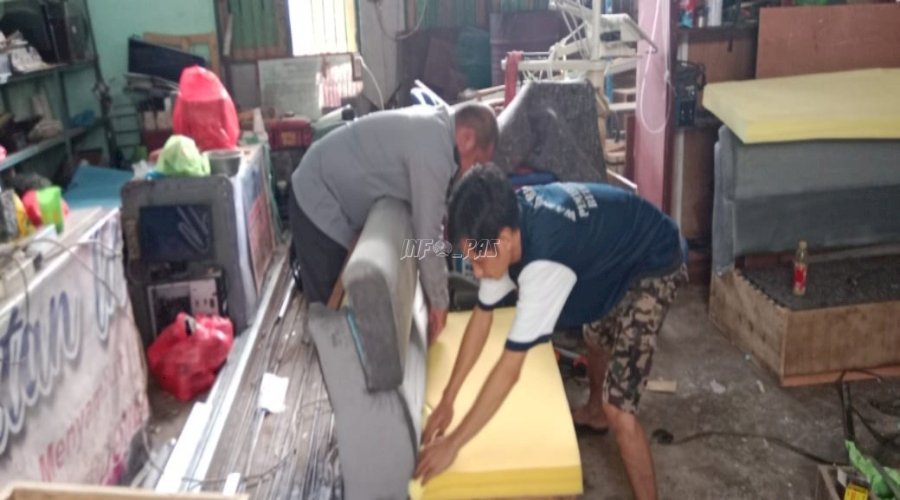 Wujud Pembinaan Produktif, Warga Rutan Ambon Hasilkan Sofa Bernilai Ekonomi Tinggi