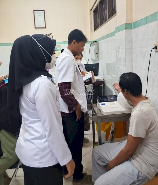 Warga Binaan Lapas Palu Jalani Pemeriksaan Kesehatan Lanjutan di RSUD Undata Palu