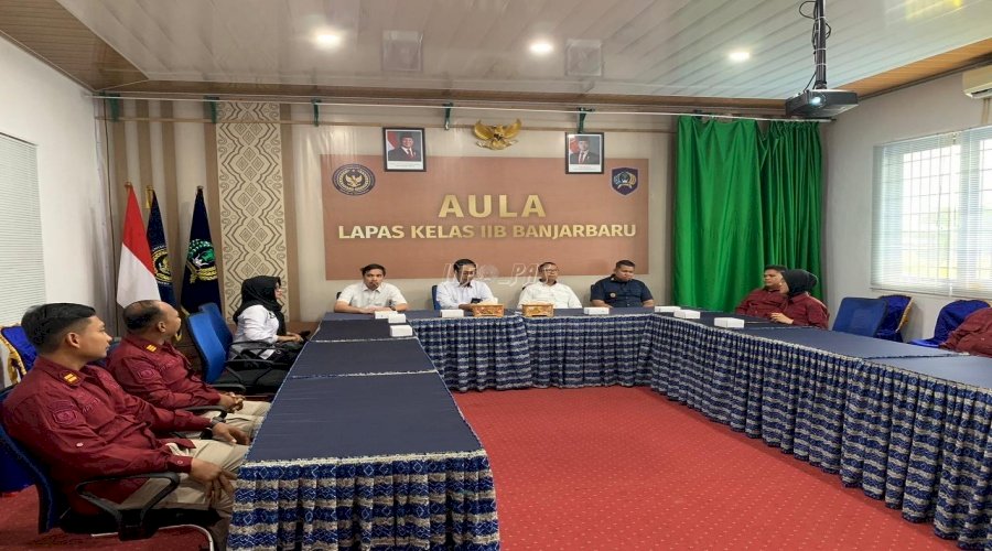 Lapas Banjarbaru Terima Audit Ketaatan atas Pengelolaan BMN oleh Itjen Kemenimipas