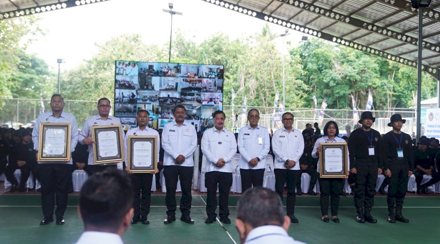 Gagalkan Peredaran dan Penyelundupan Narkoba,126 Petugas Pemasyarakatan Raih Penghargaan dari Menimipas
