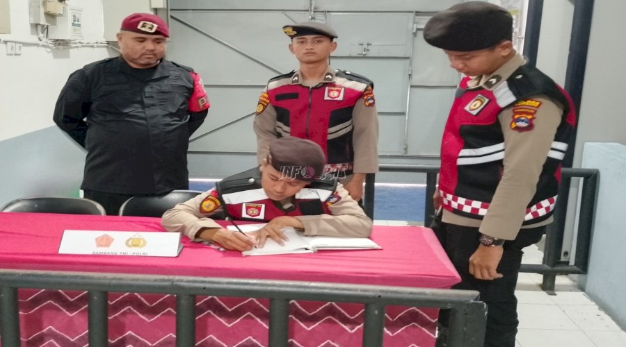 Lapas Kotabaru dan Polres Kotabaru Bersinergi Tingkatkan Keamanan Lapas