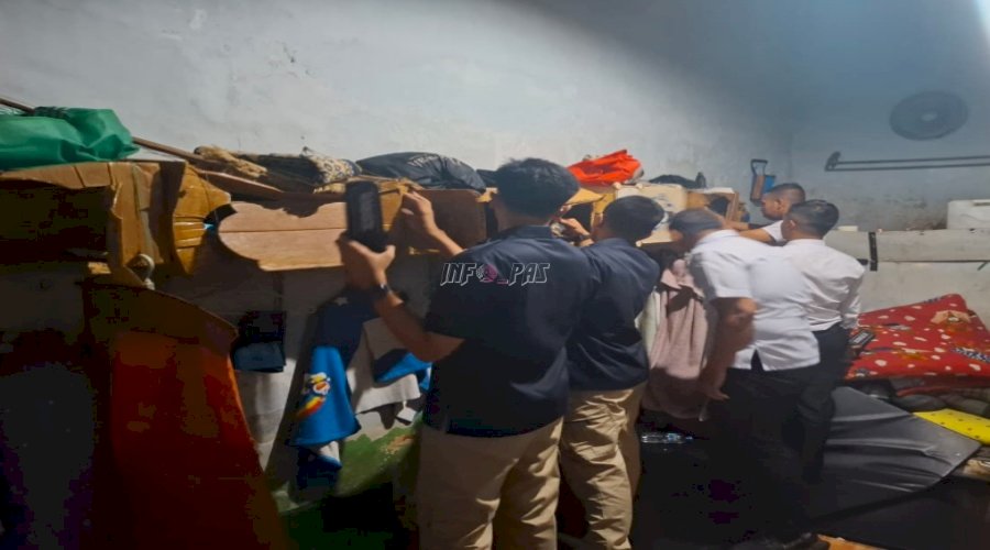 Cegah Gangguan Keamanan dan Ketertiban, Rutan Sampang Gelar Razia Kamar Hunian