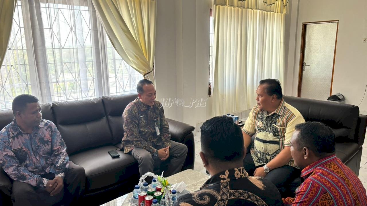 Perkuat Pembinaan Kemandirian, Kalapas Atambua Audiensi dengan Wakil Bupati Malaka