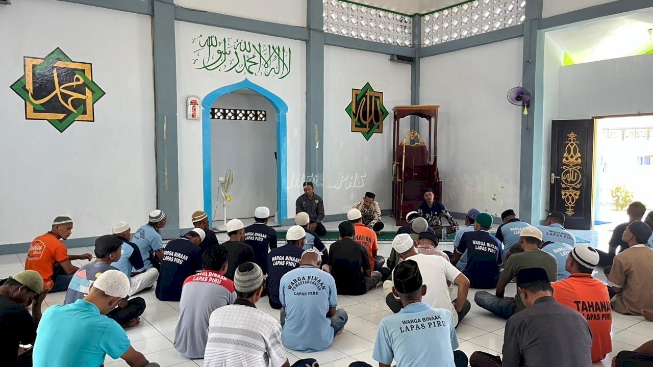 Lapas Piru dan Kemenag SBB Perkuat Pembinaan Iman dan Akhlak Warga Binaan