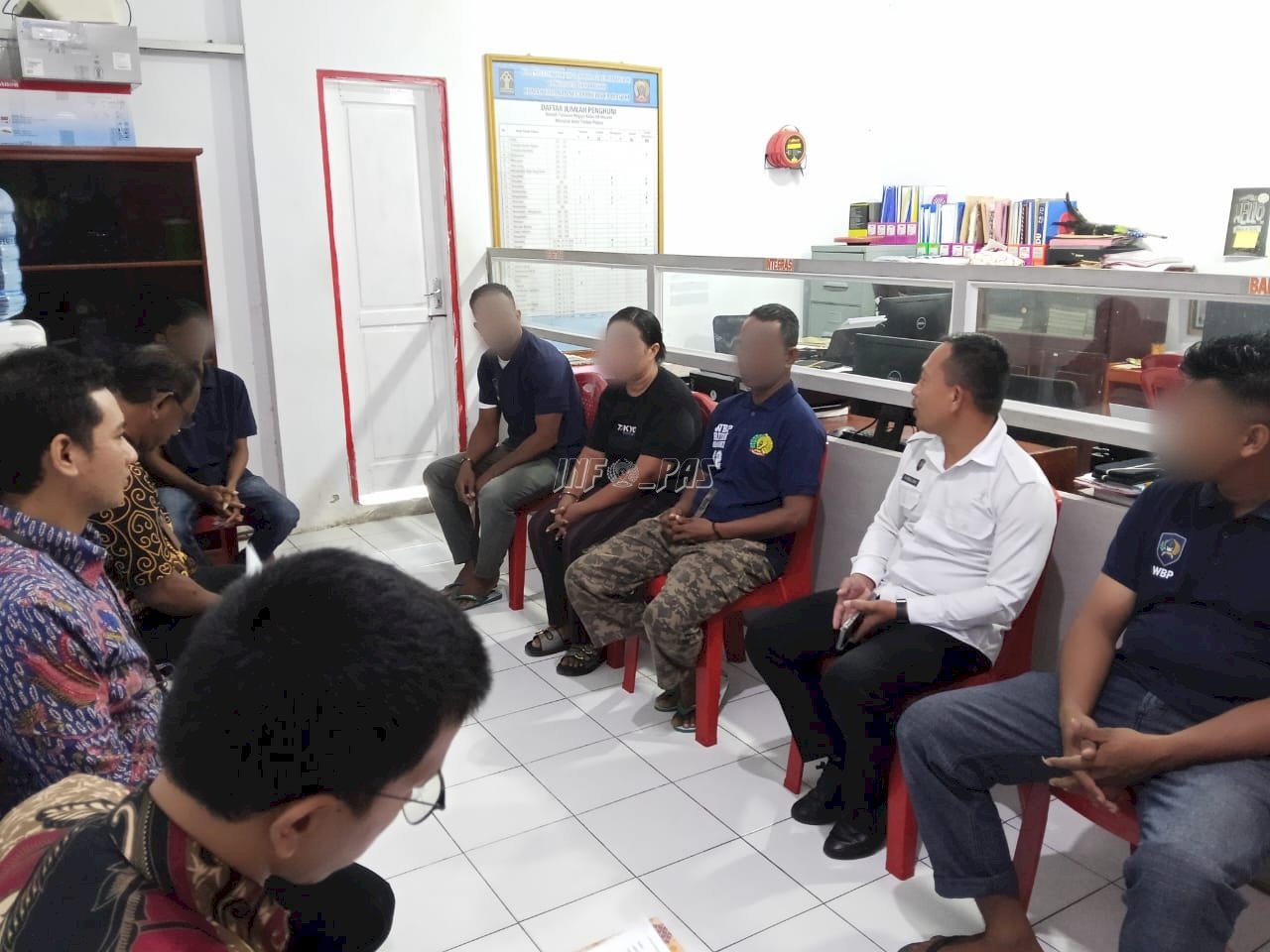 Rutan Masohi Fasilitasi Kegiatan Wasmat, Perkuat Kolaborasi dengan Pengadilan Negeri