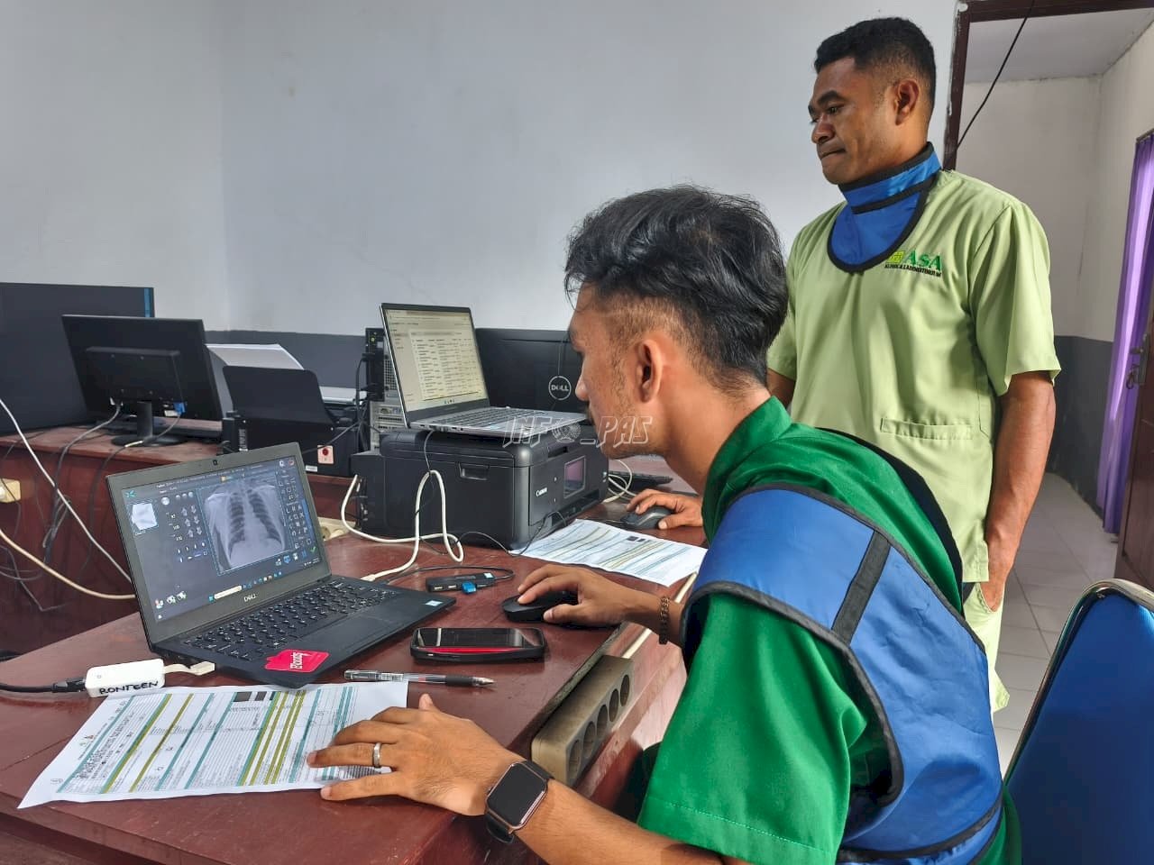 Lapas Geser Gelar Skrining TBC, Upaya Wujudkan Lingkungan Pemasyarakatan Sehat