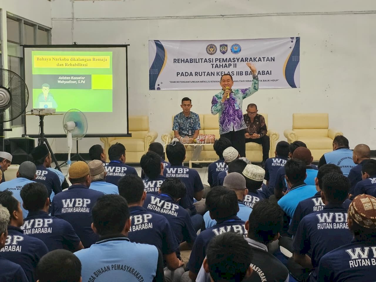 Gandeng BNNK Balangan, Rutan Barabai Mantapkan Pemulihan Warga Binaan Lewat Rehabilitasi Tahap II