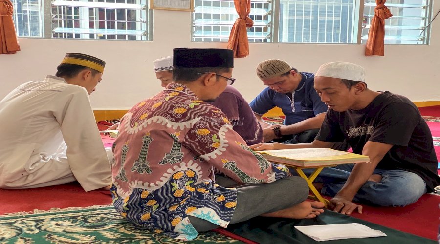 Rutan Tanjung Hidupkan Nilai-Nilai Keagamaan Warga Binaan lewat Pembelajaran Membaca Al-Qur'an