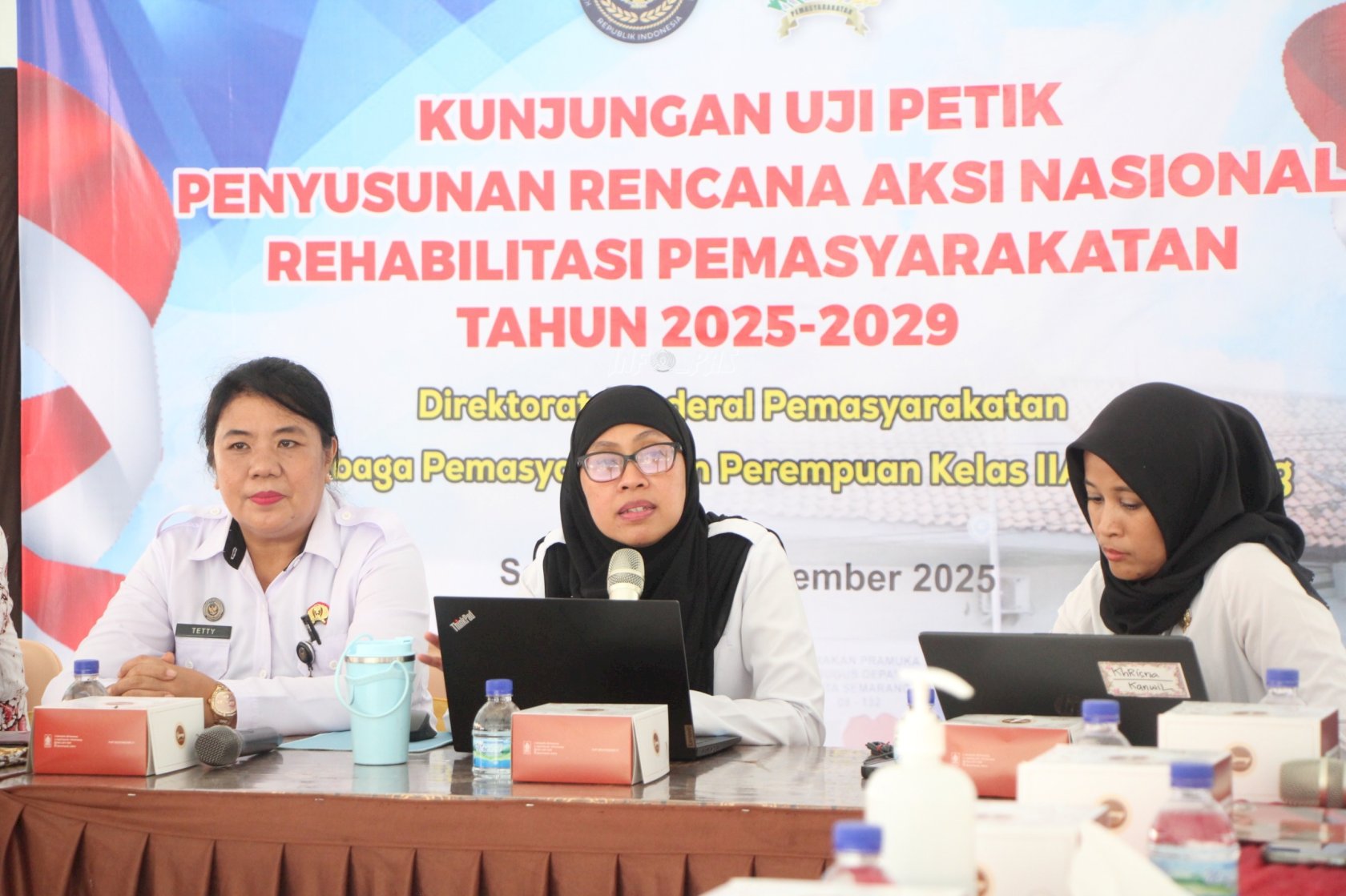 Kanwil Ditjenpas Jateng Gelar Uji Petik RAN Rehabilitasi Pemasyarakatan di Lapas Perempuan Semarang