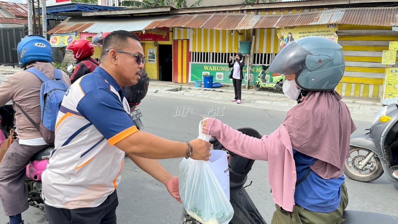 Lapas Palu Salurkan Bantuan Sosial dari Hasil Panen Warga Binaan