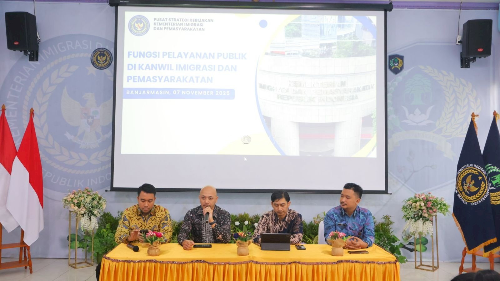 Sinergi Kanwil Ditjenpas Kalsel dan Pusat Strategi Dorong Layanan Pemasyarakatan Berintegritas