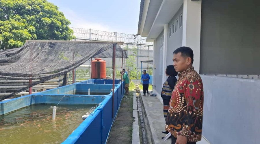 Lapas Perempuan Palu Kembangkan Pembinaan Produktif lewat Budidaya Ikan Nila