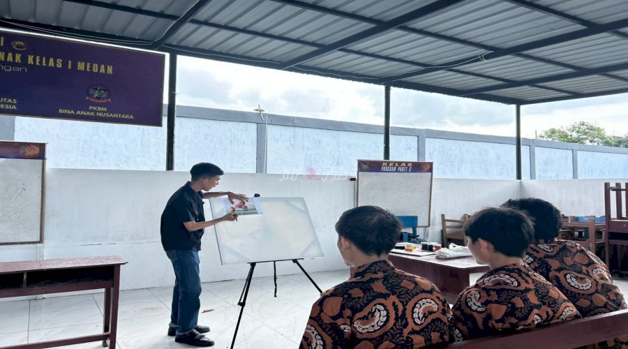 LPKA Medan dan DAAI TV Latih Anak Binaan Ekspresikan Diri lewat Seni Lukis