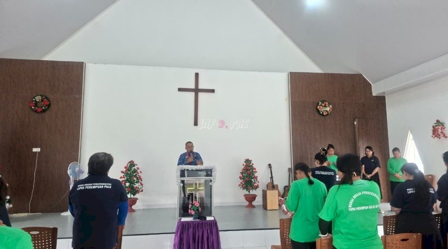 Lapas Perempuan Palu Dorong Pembinaan Warga Binaan Kristen lewat Kerja Sama dengan Kemenag Kab. Sigi