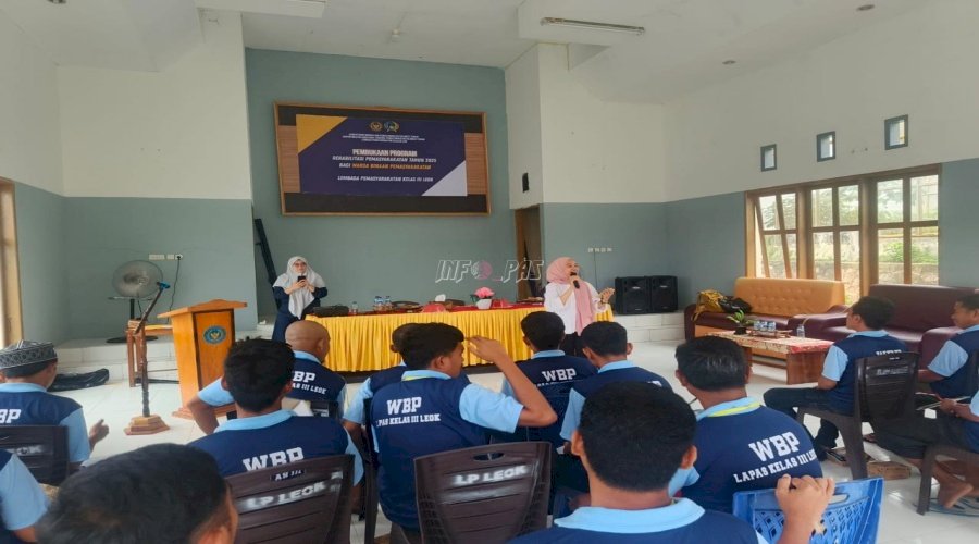 Lapas Leok Buka Program Rehabilitasi sebagai Upaya Pemulihan Warga Binaan