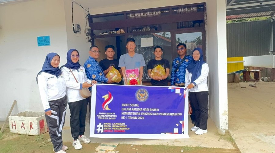 Lapas Tolitoli Gelar Bakti Sosial 'IMIPAS Peduli'