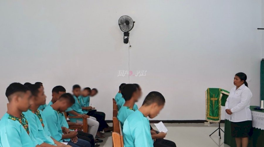 LPKA Ambon Berikan Pembinaan Karakter Kristiani kepada Anak Binaan