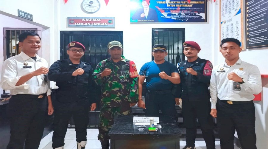 Sinergi Lapas Wahai dan Koramil 1502/05 Berbuah Manis, Razia Blok Hunian Nihil Halinar