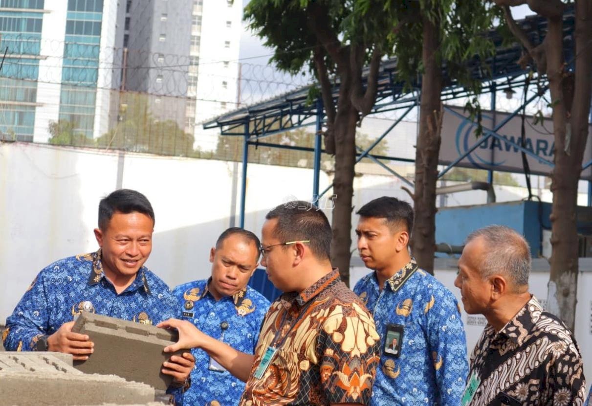 Produk Jawara Beton Lapas Kelas I Tangerang Dilirik Dunia Industri